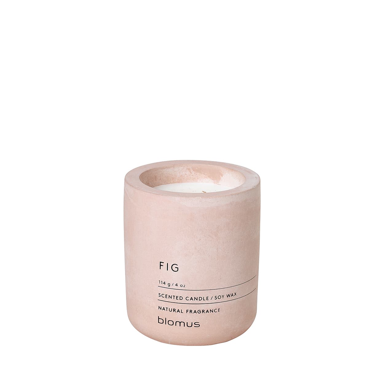 FRAGRA - Small Candle in Concrete Container- Fig Fragrance