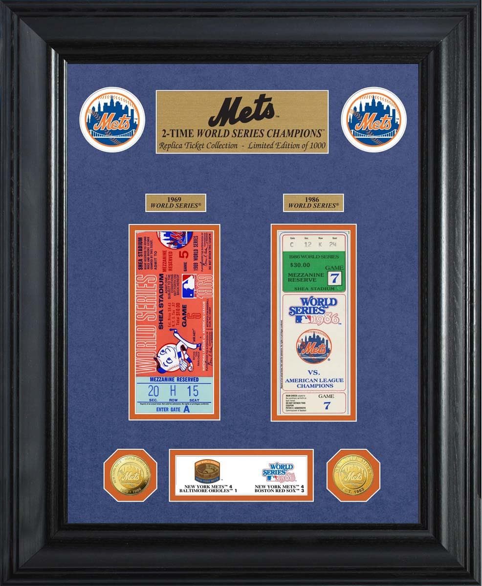 New York Mets WS Deluxe Ticket Collection