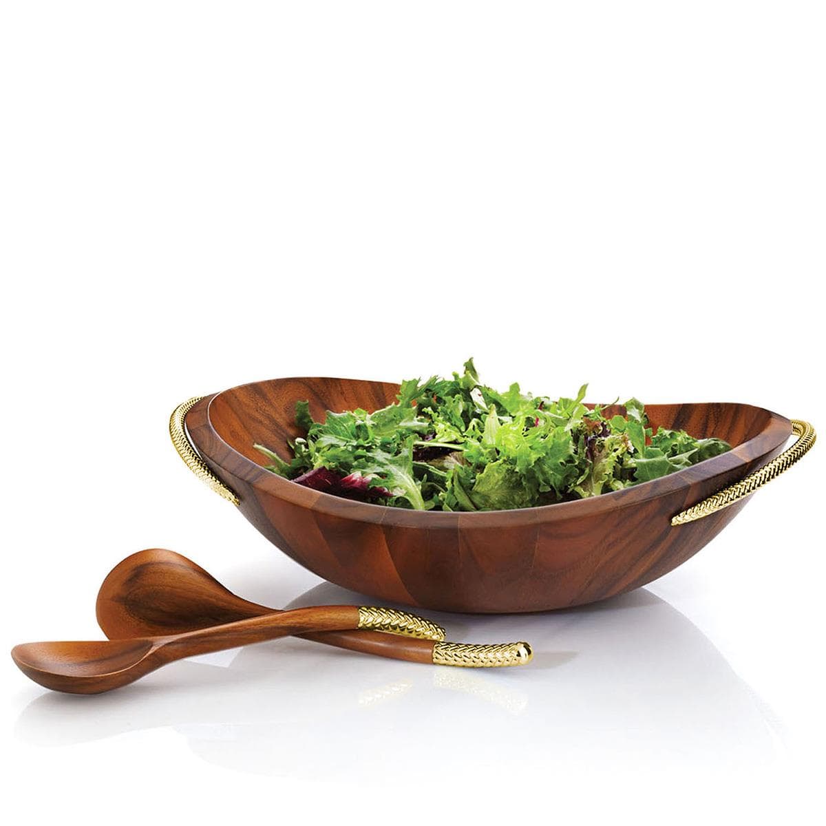 Braid Gold Salad w/ Servers
