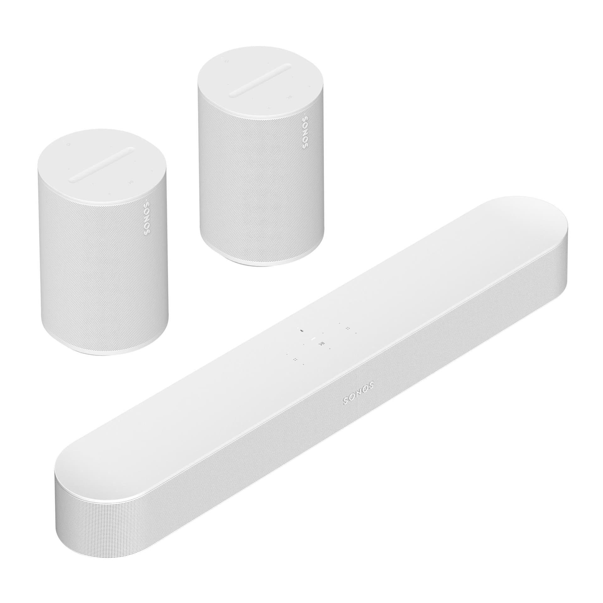 Sonos Surround Set with Beam Gen 2 & Era 100 (2) - White