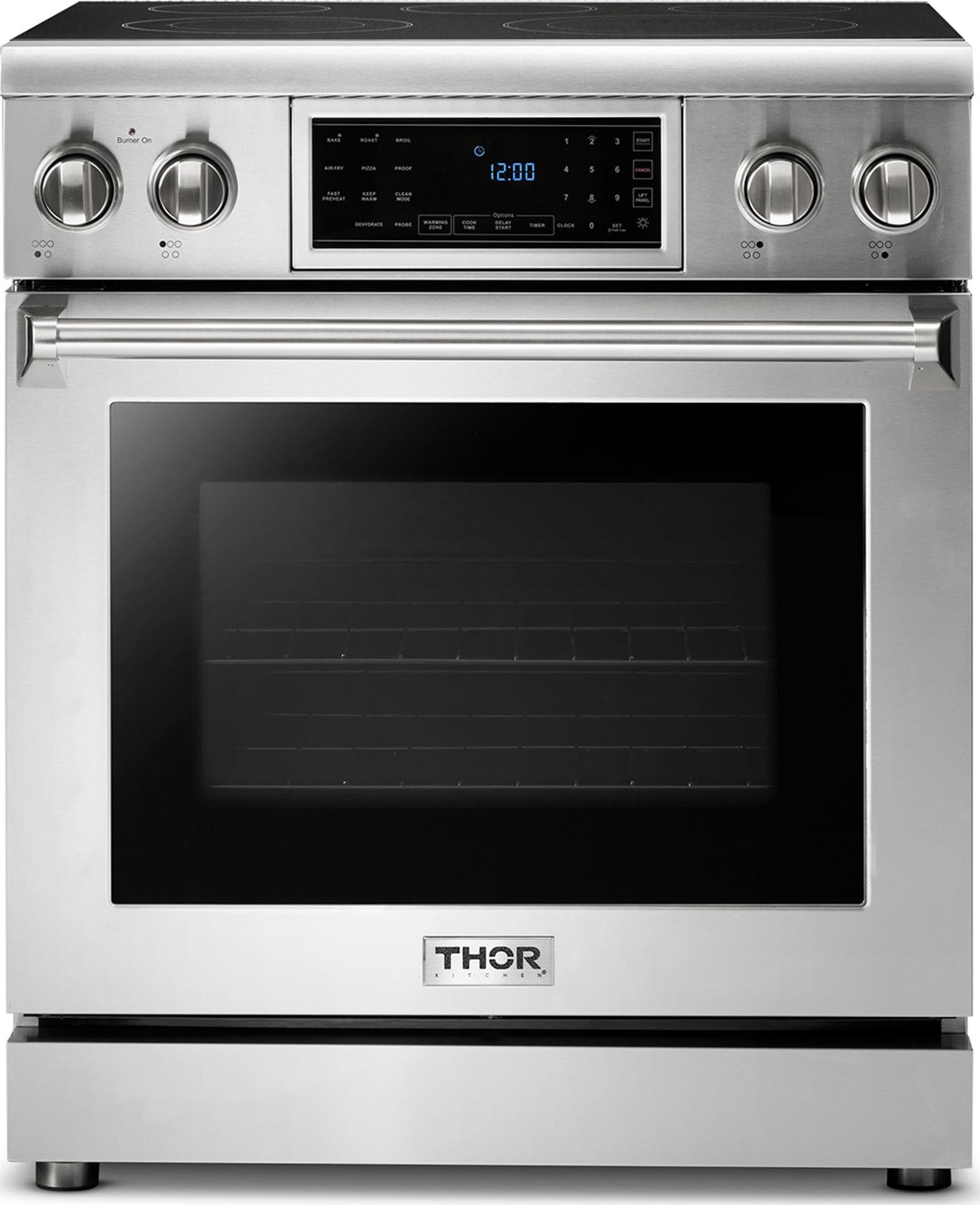 30" Professional Electric Range with Tilt Panel