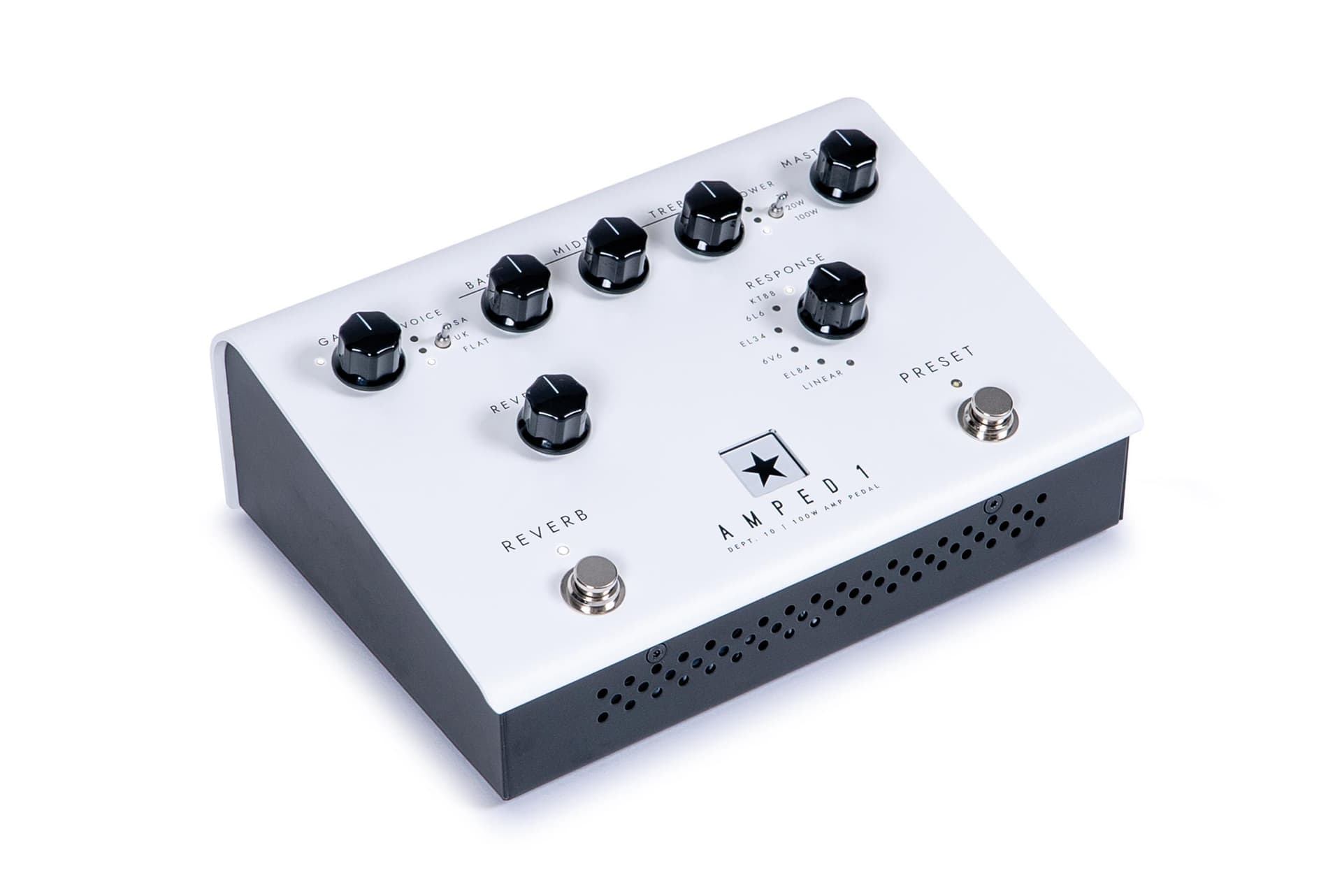 Dept. 10 AMPED 1 100-watt Guitar Amplifier Pedal