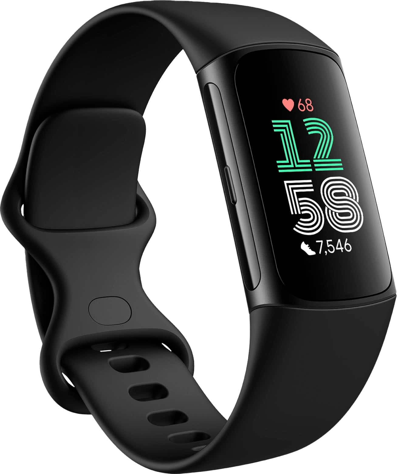 Fitbit - Charge 6 Advanced Fitness & Health Tracker-Obsidian