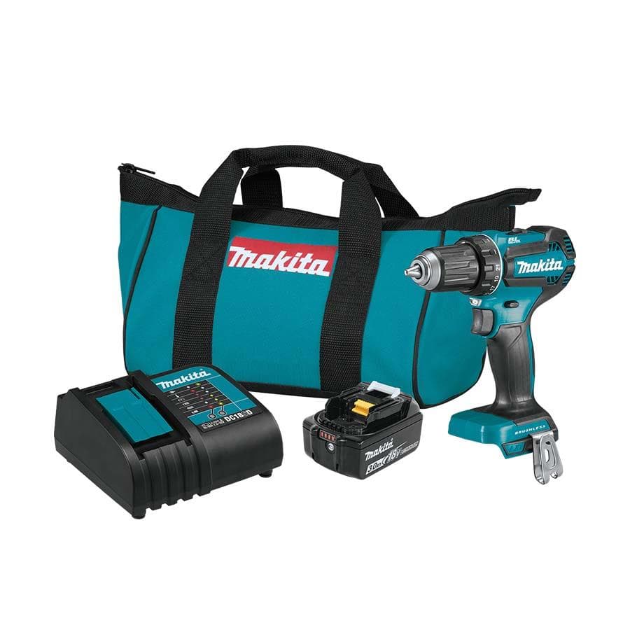 18V LXT Lithium-Ion Brushless Cordless 1/2-Inch Driver-Drill Kit, w/1 Battery