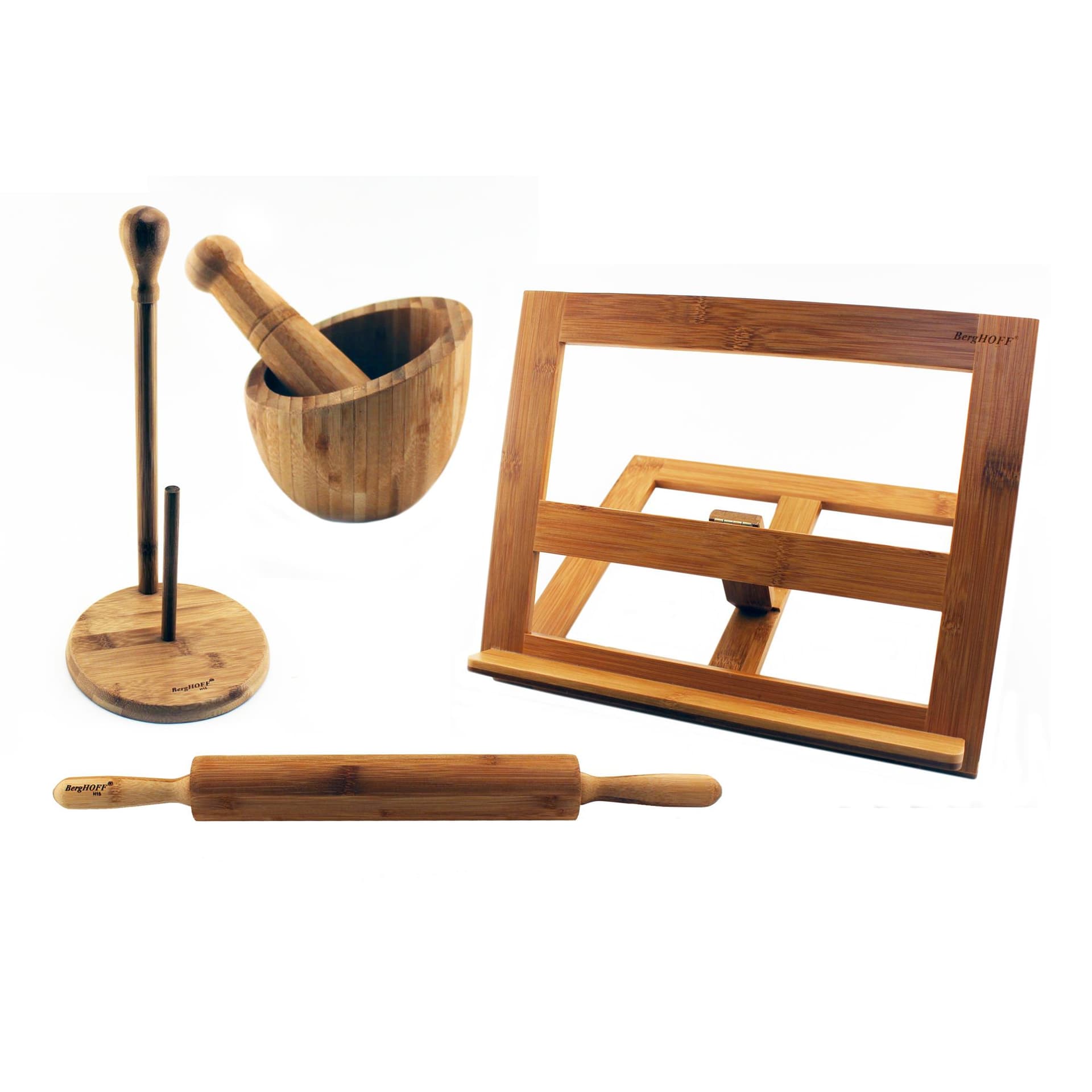 Bamboo 4pc Kitchen Set