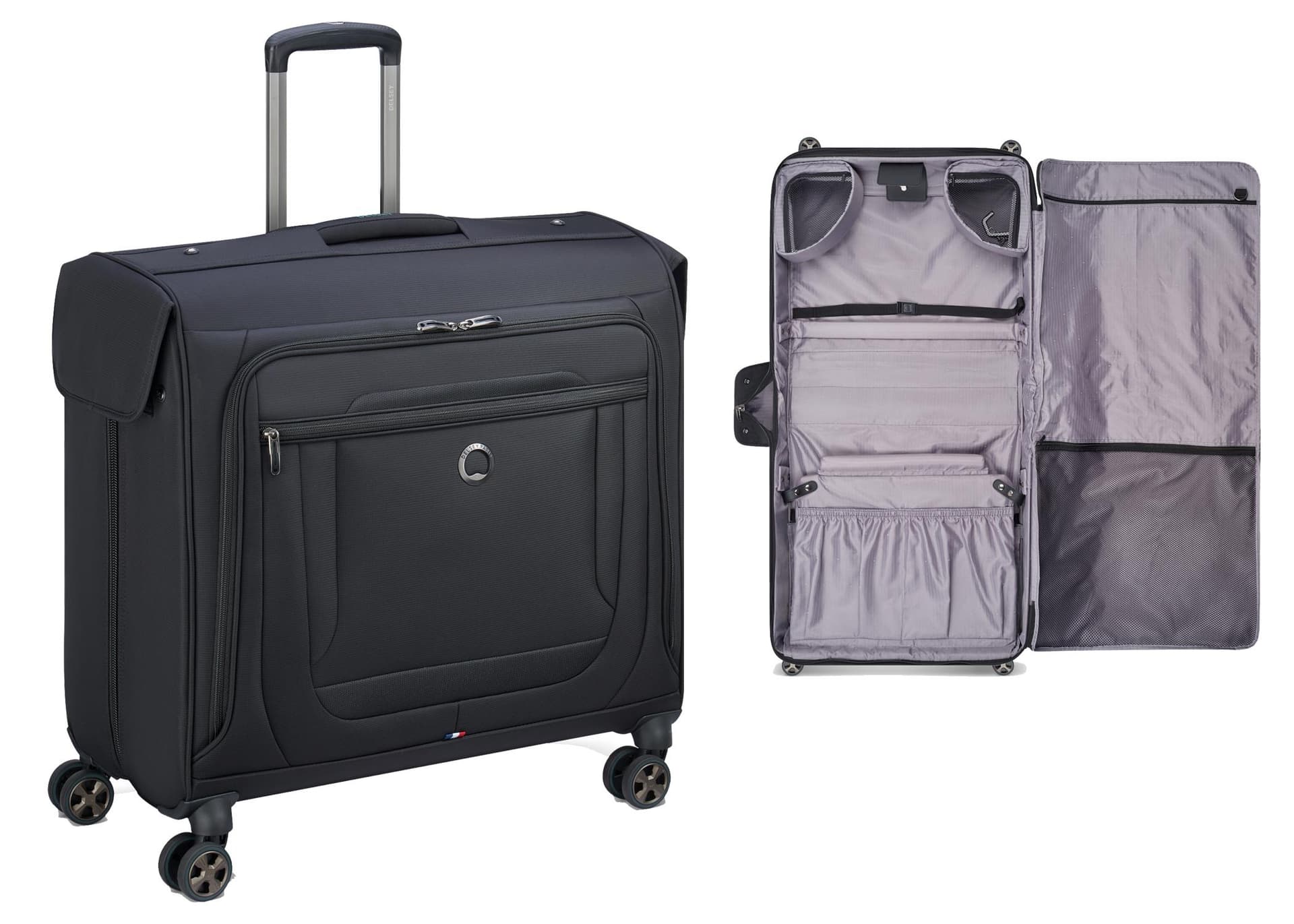 Helium DLX Softside Spinner Garment Bag - Black