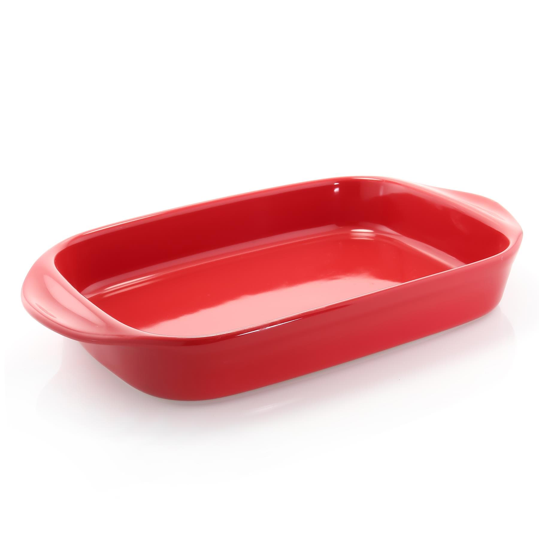 Chantal Classic Rectangular Baker True Red