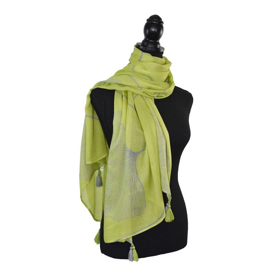 Ginko Floral Scarf
