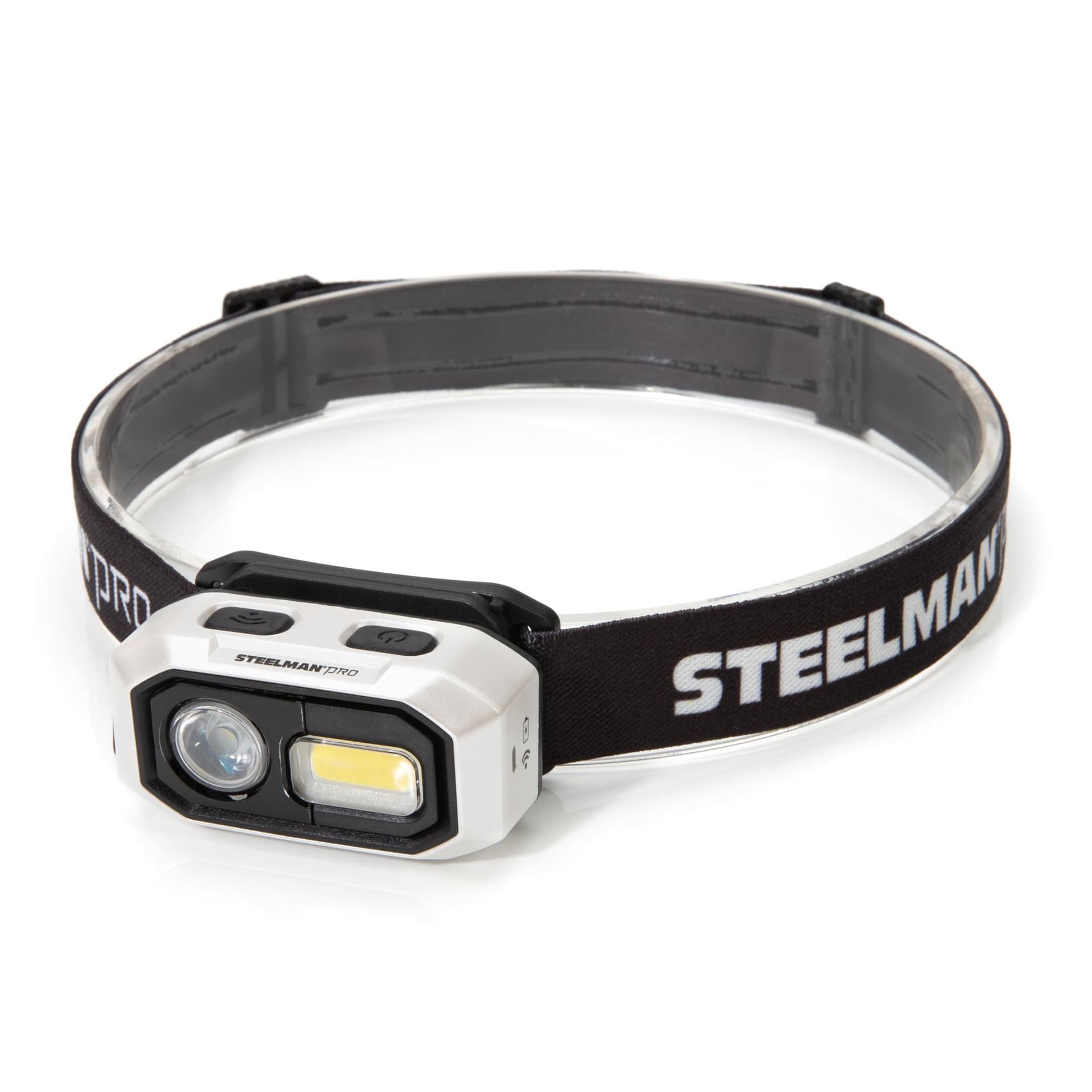 Steelman 300 Lumen Motion-activated LED Rechargeable Headlamp