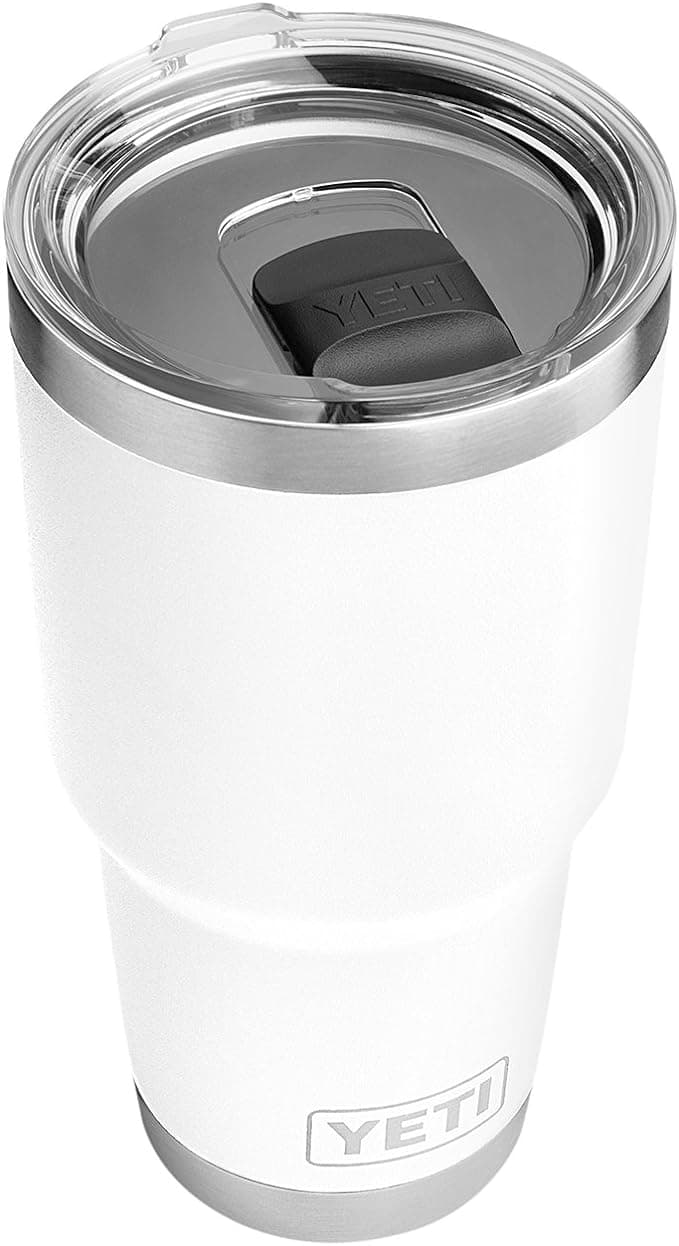 Yeti Rambler 30 oz Tumbler White w Magslider Lid