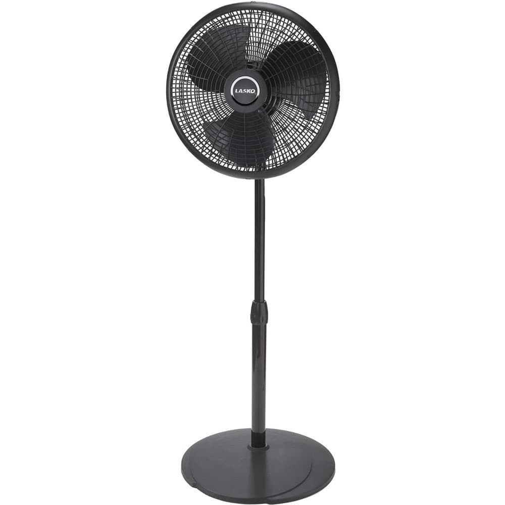 16 In. Performance Pedestal Fan, Black