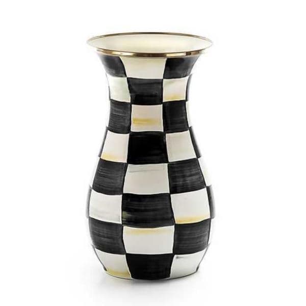 Royal Check Tall Vase