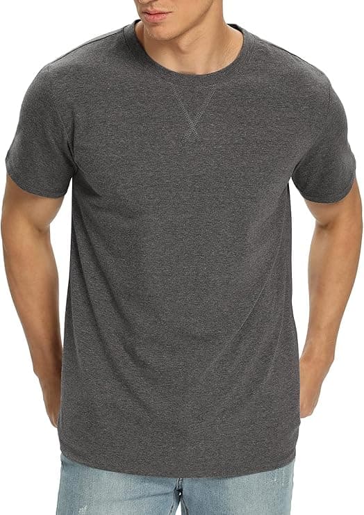 Everyday Organic Cotton Tee - Pack of 3 - Gray, S