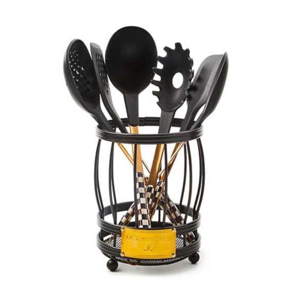 courtly check utensil caddy set