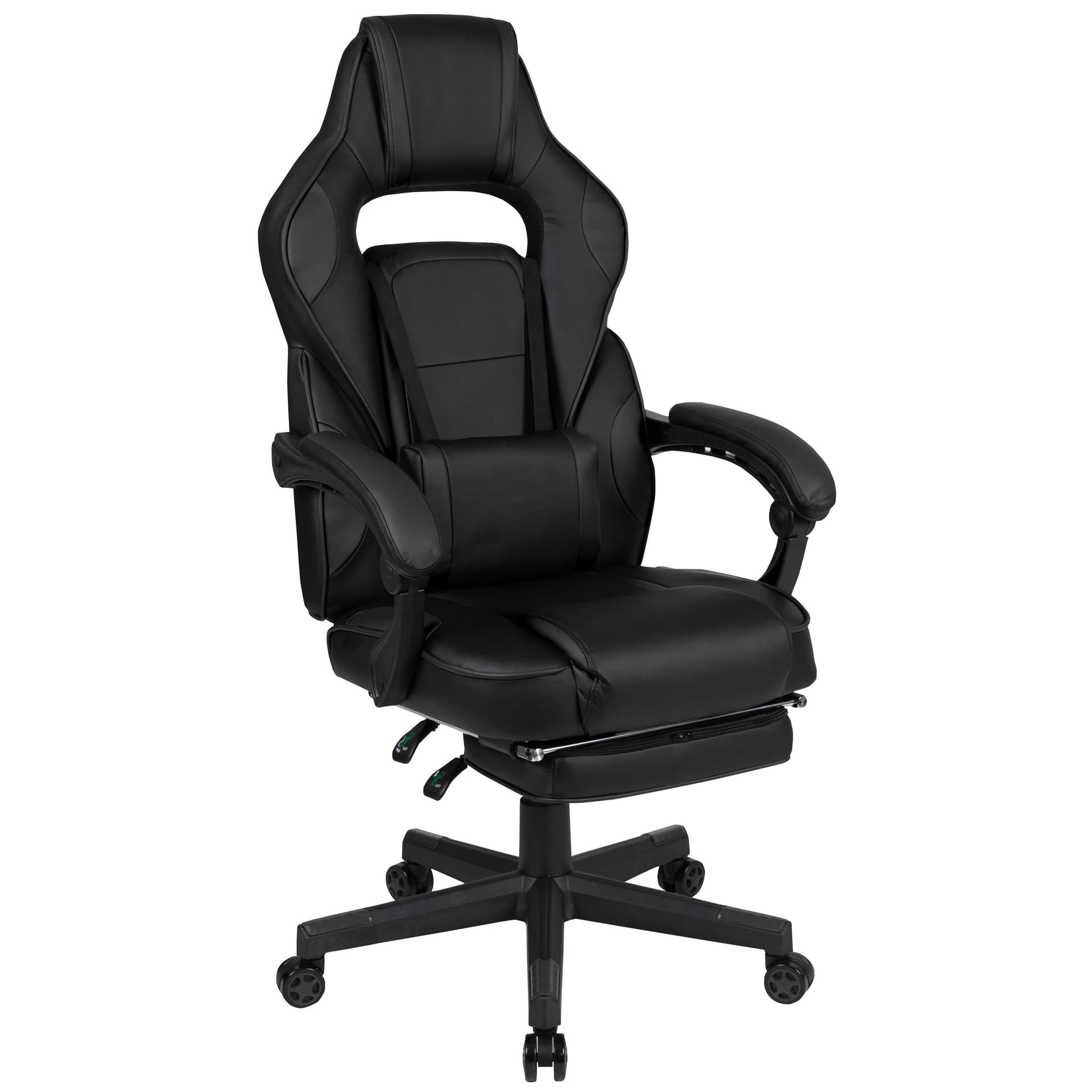 Black/Black X40 Series Reclining & Massaging Gaming Chair