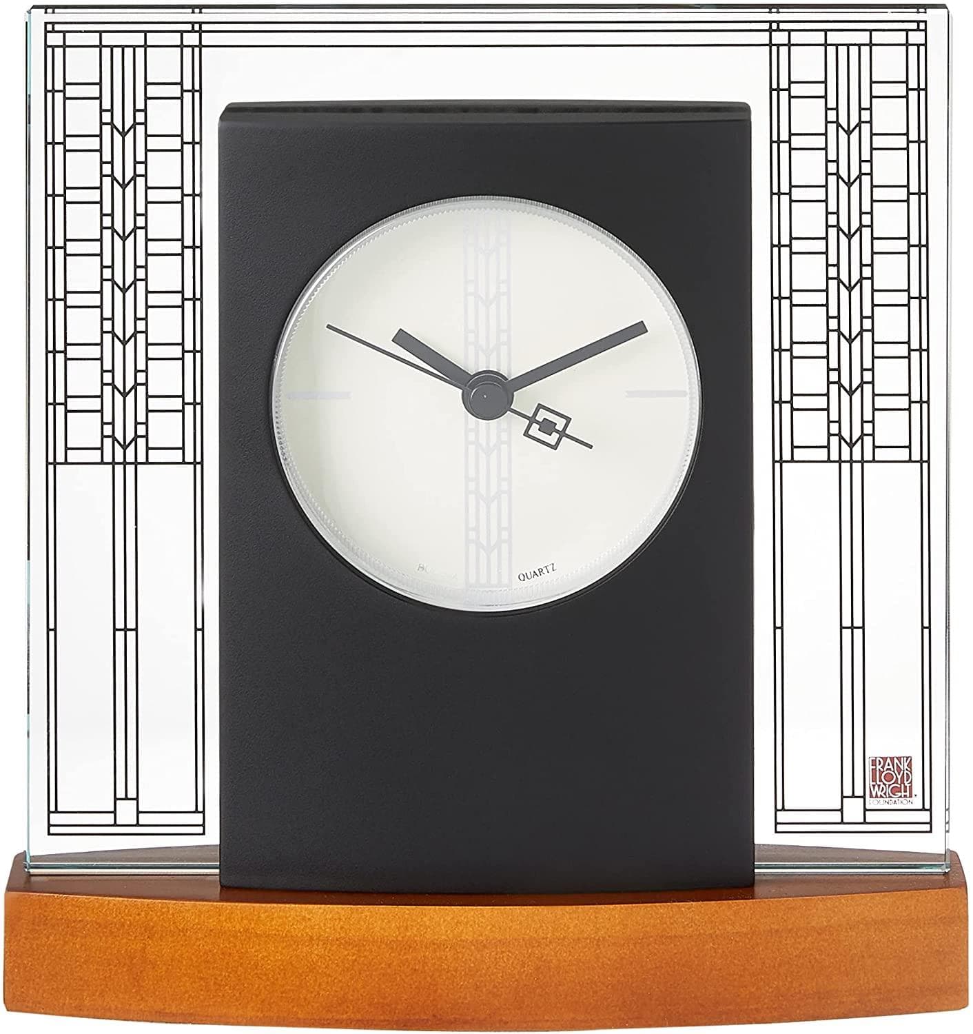 Frank Lloyd Wright Collection Glasner House Tabletop Clock