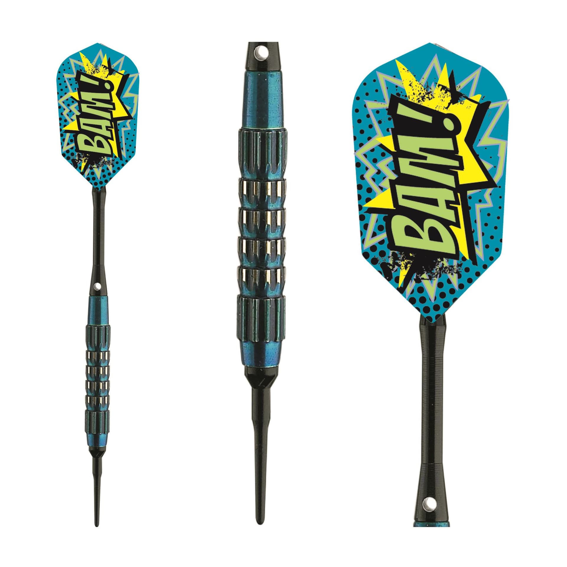 Viper Comix BAM! Soft Tip Darts Blue 18 Grams