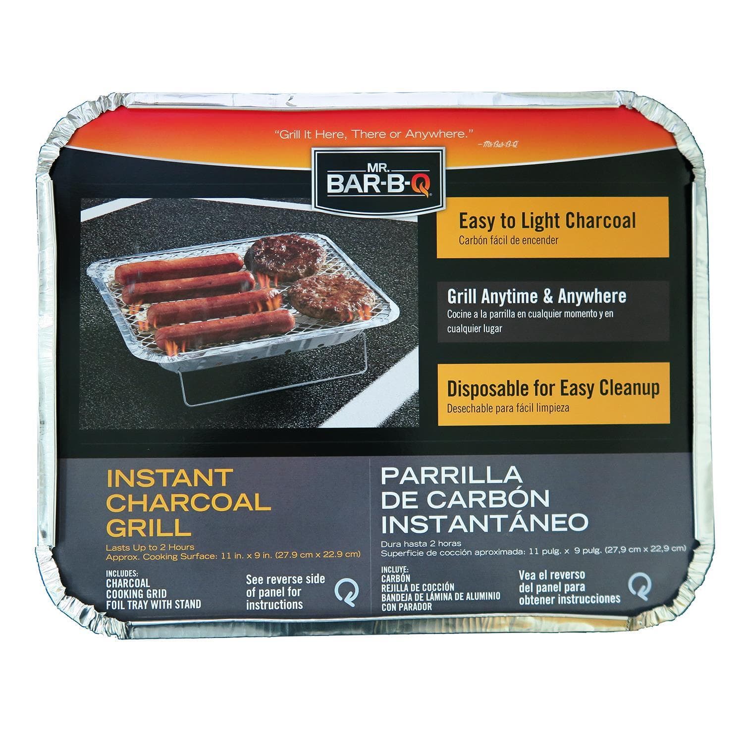Instant Charcoal Grill