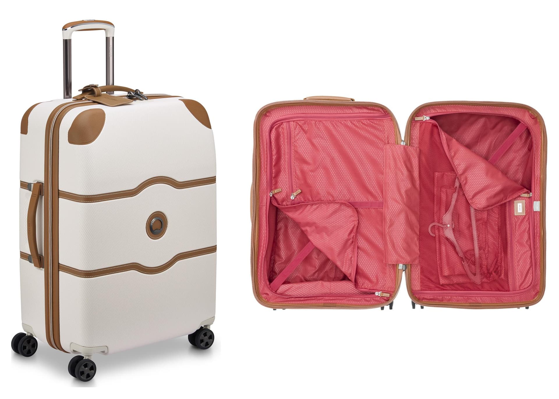 Delsey Chatelet Air 2.0 24" Suitcase with Spinner Wheels in Angora