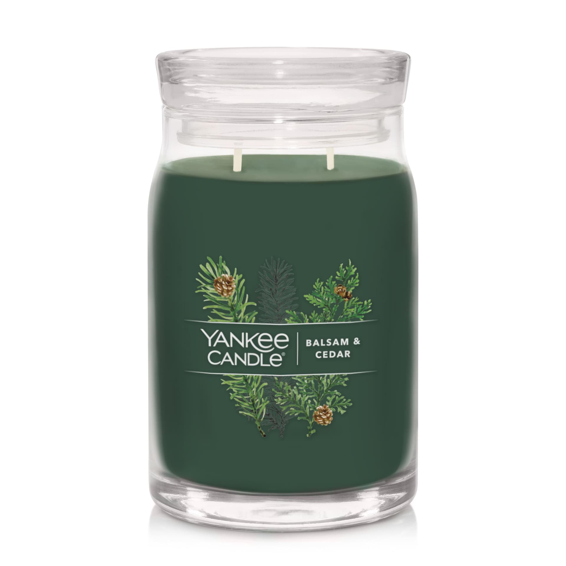 Signature Large Jar Candle - Balsam & Cedar
