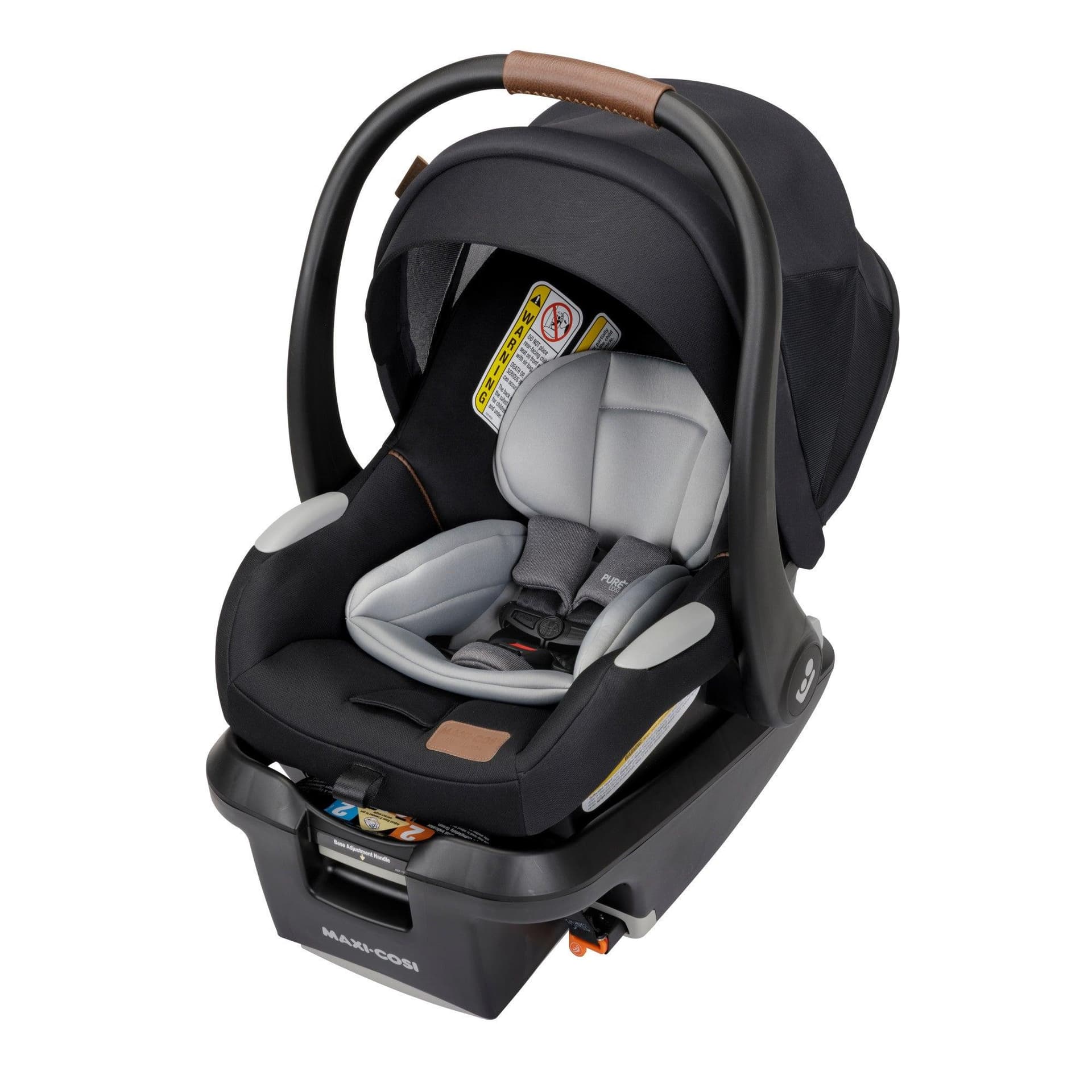 Mico Luxe+ Infant Car Seat Essential Black
