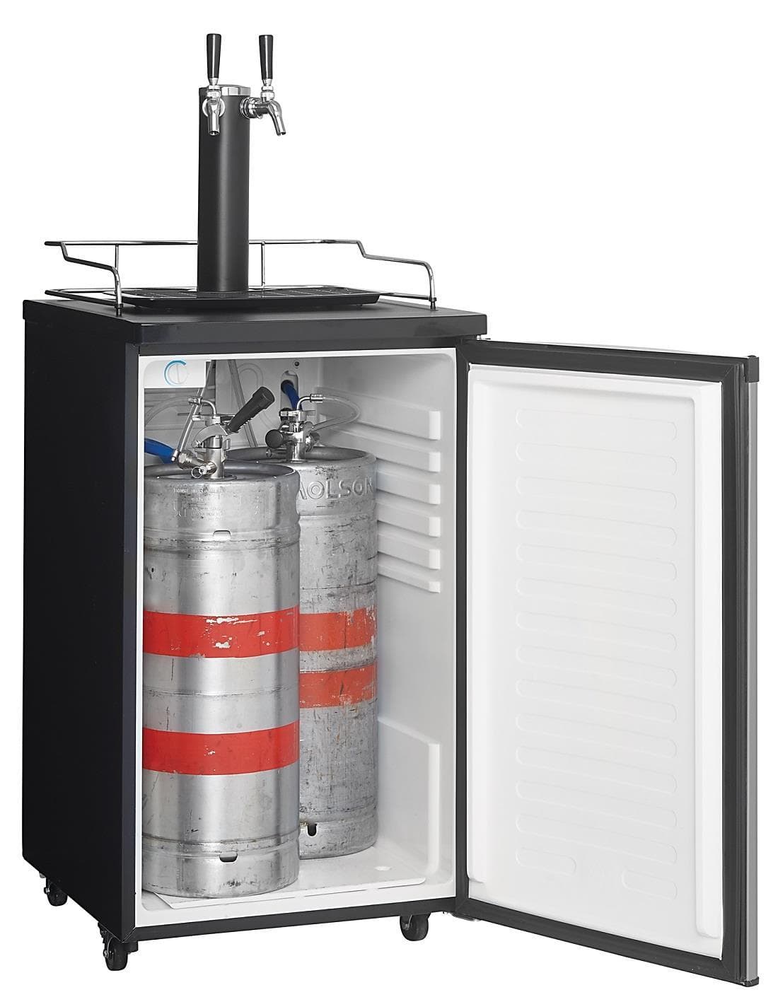 5.4 cu. ft. Keg Cooler Twin Tap