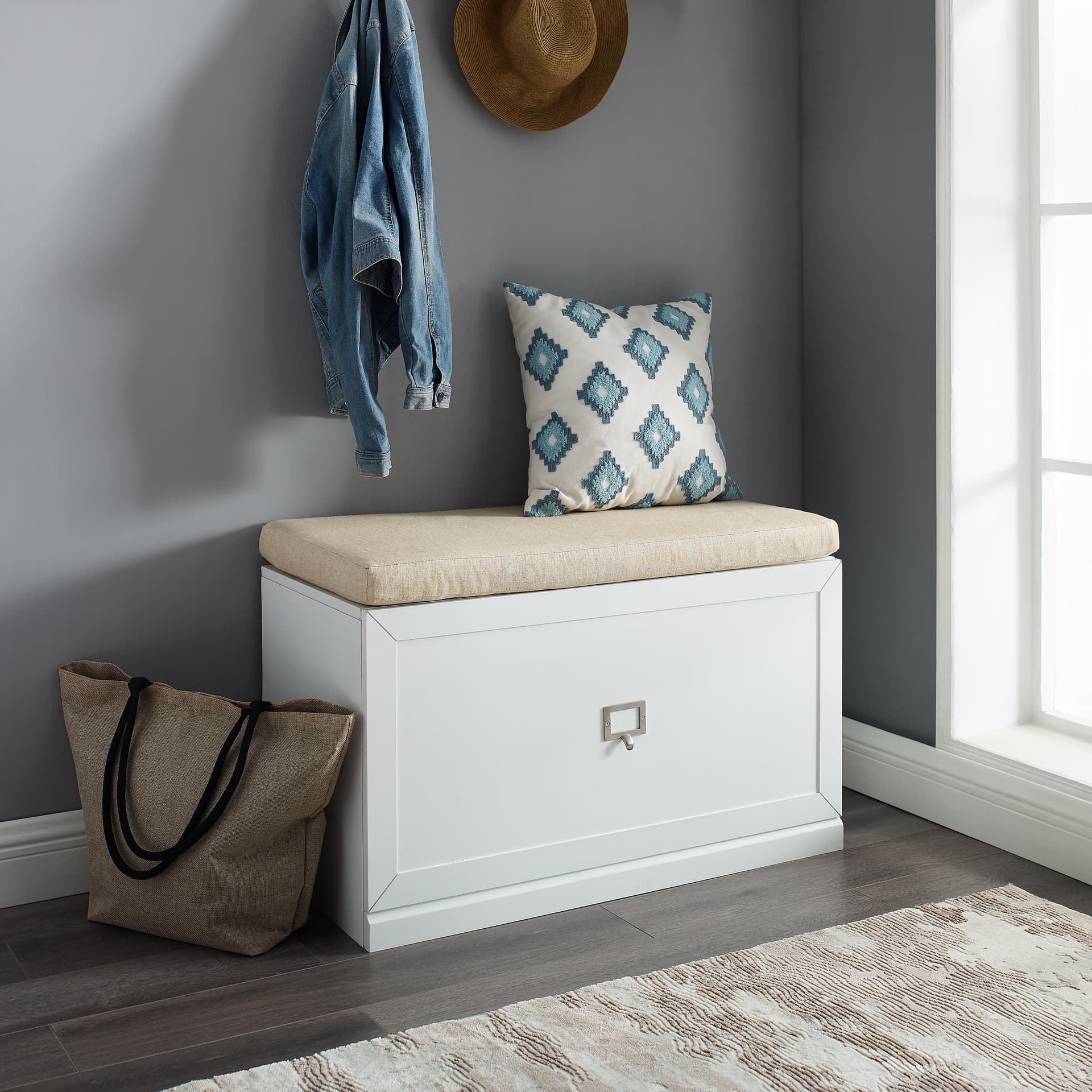 Harper Entryway Storage Bench