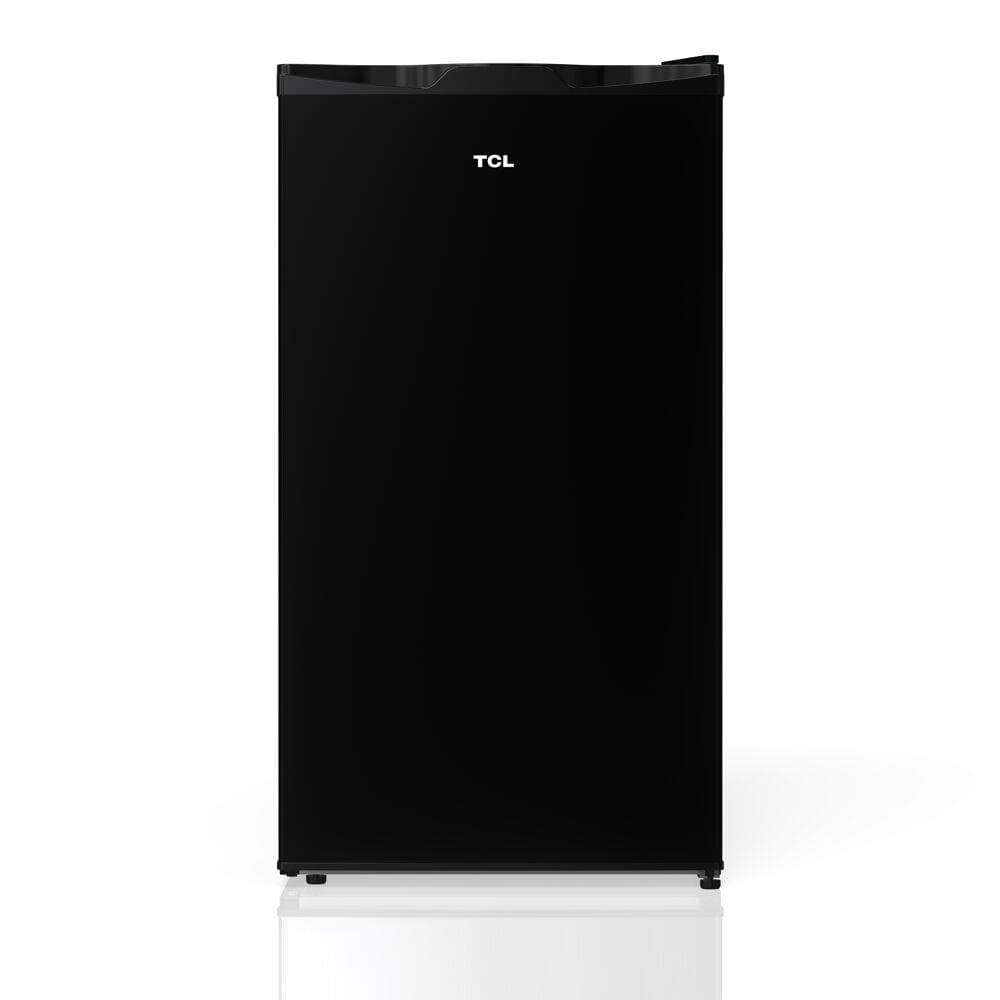 TCL 3.1 Cu. Ft. Compact Single Door Refrigerator in Black, Compact