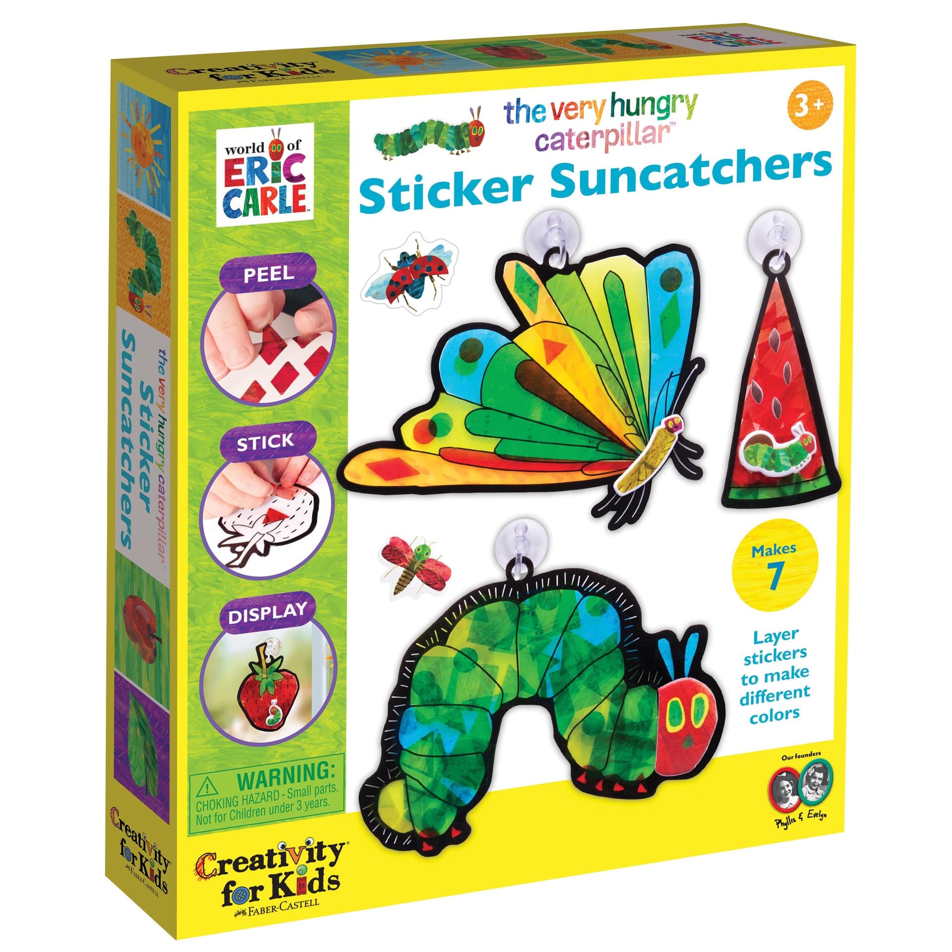 The Very Hungry Caterpillar Sticker Suncatcher
