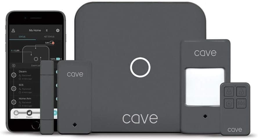 Veho Cave Smart Home Wireless Security Alarm Starter Kit