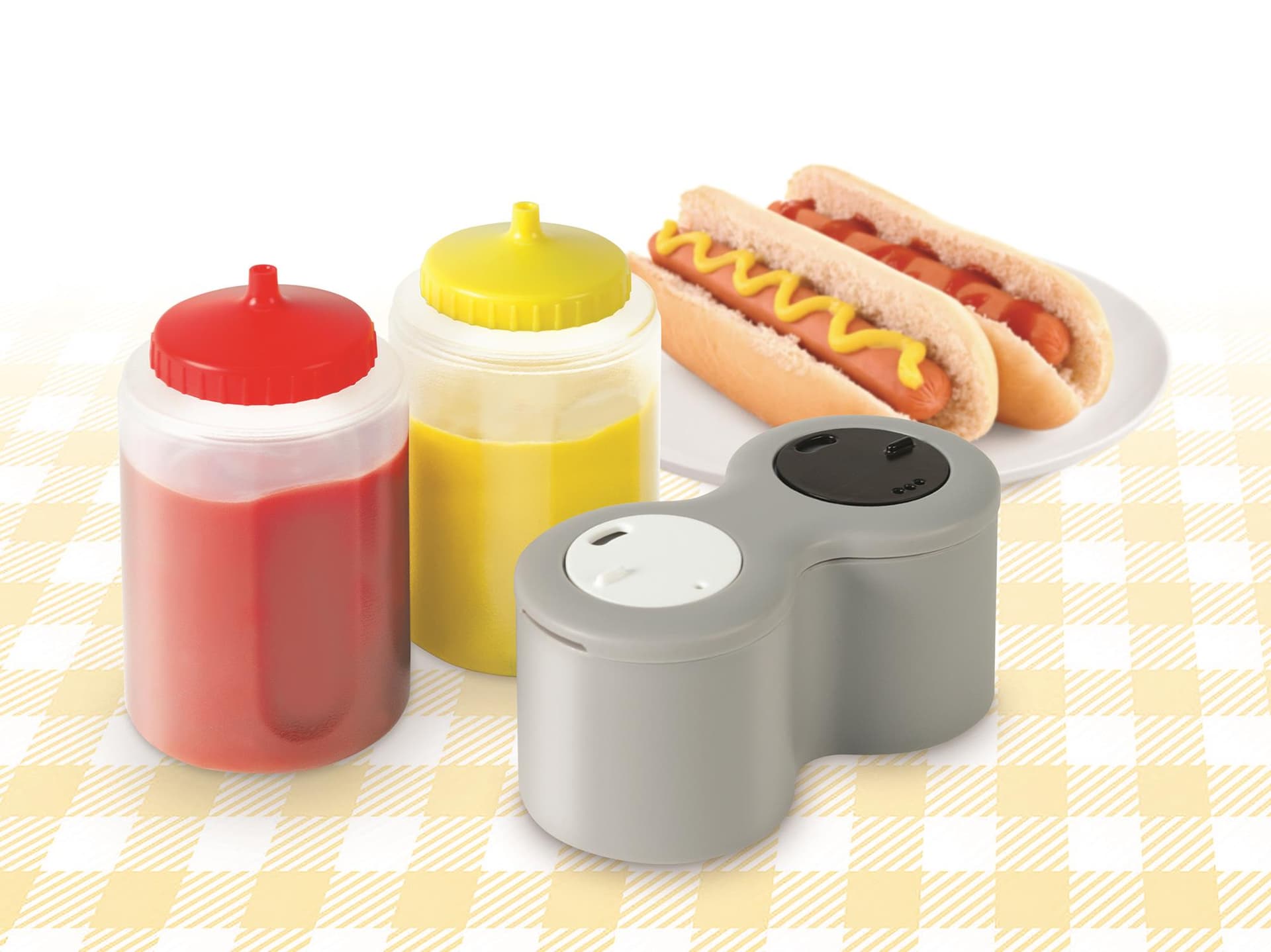 4 In 1 Condiment Dispenser