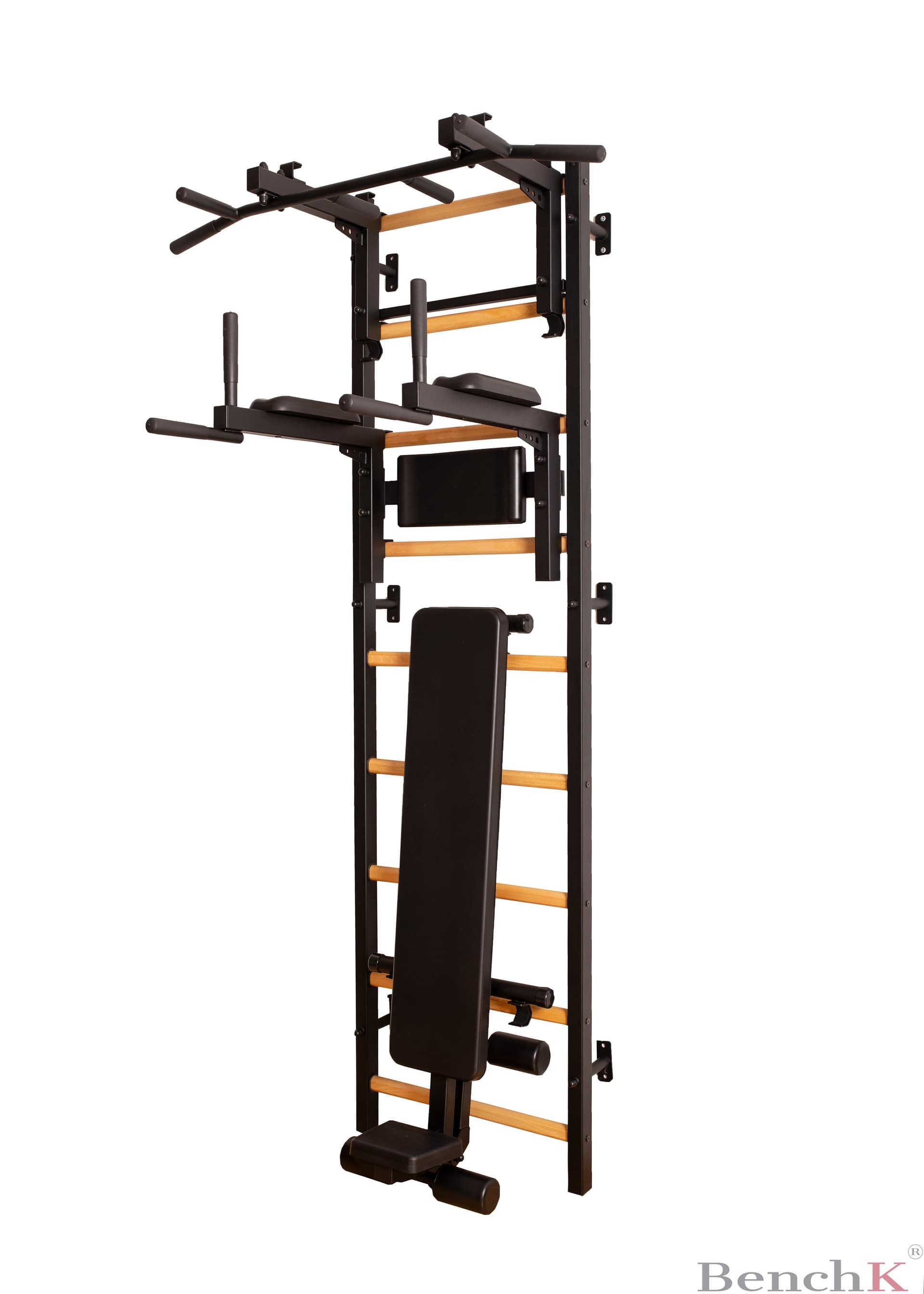 Luxury wall bars for home gym and personal studio BenchK 733B