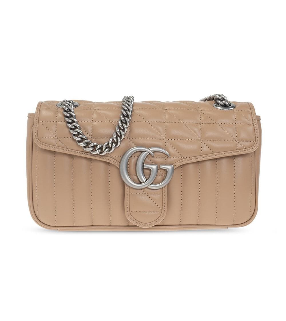 GG Marmont Matelass Small Shoulder Bag Size 10x6x3