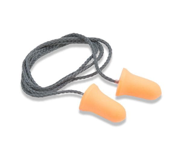 212 Performance 33 dB NRR Disposable Foam Corded Ear Plugs, 100-Pair Box