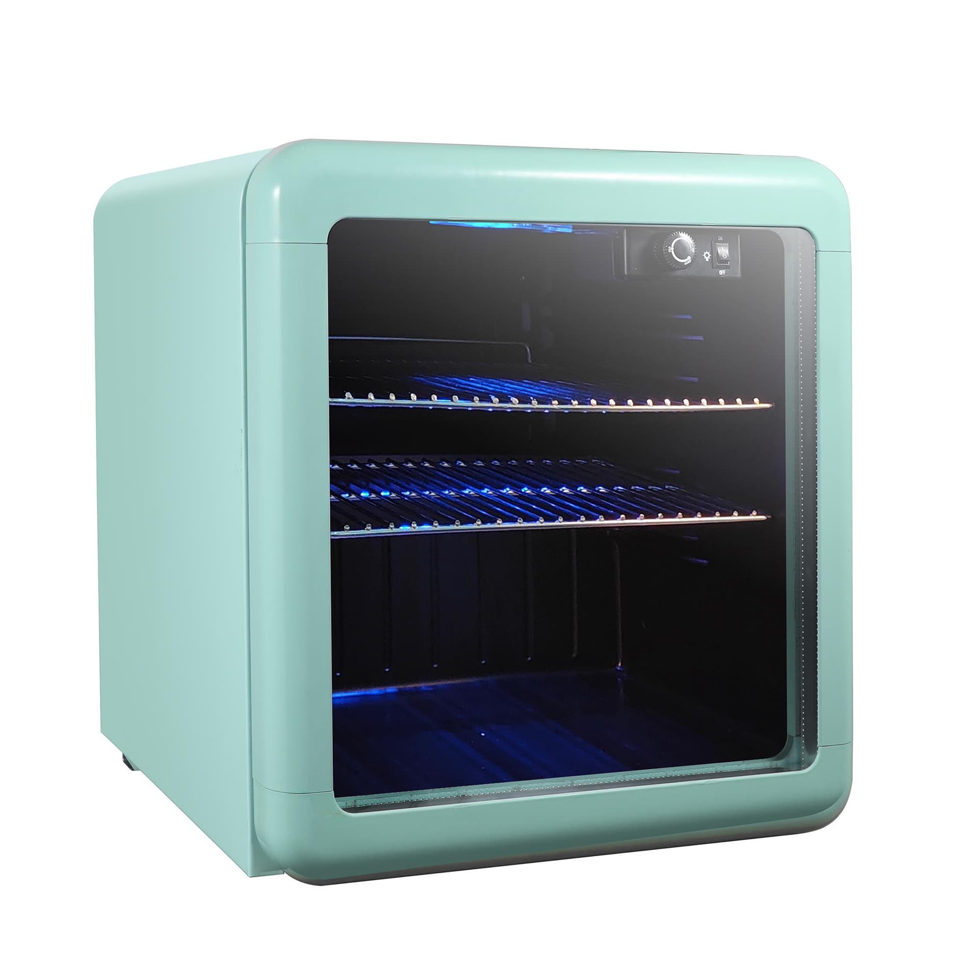 1.7 cu. ft. Retro Beverage Cooler, Mint