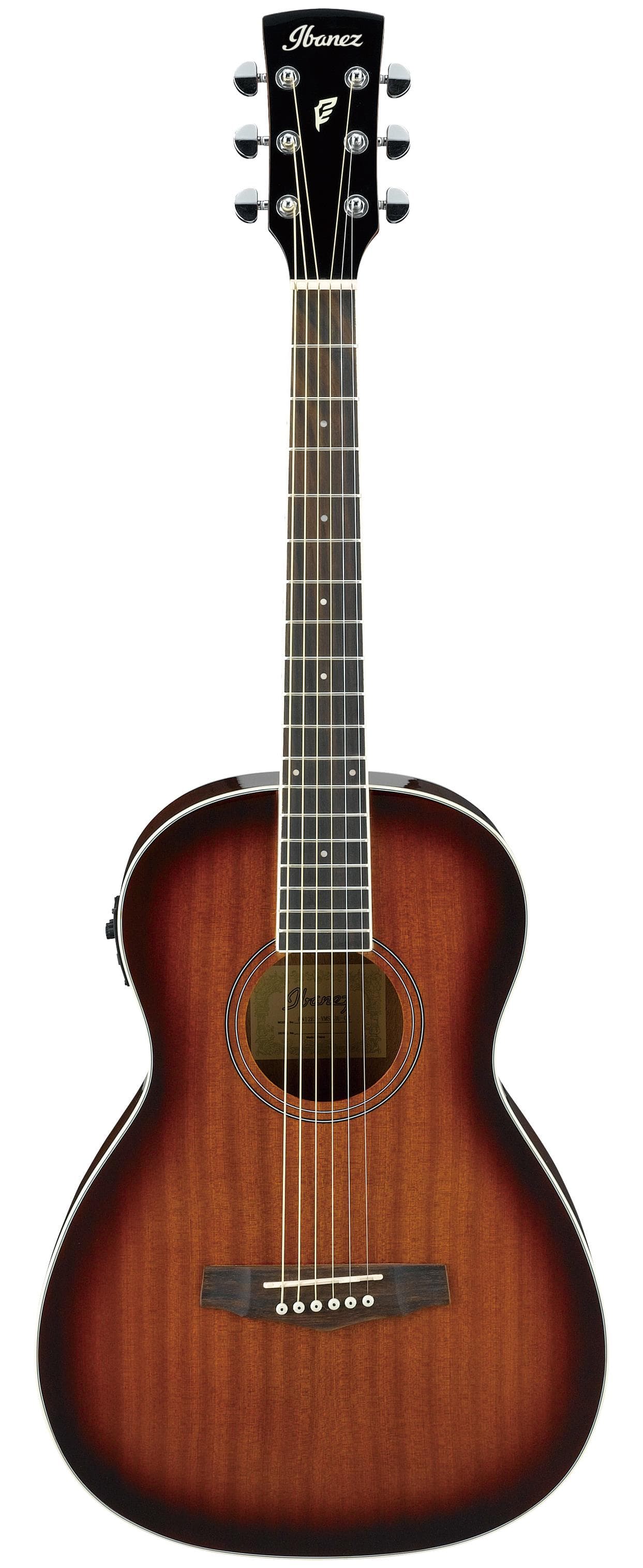 6 String Parlor Acoustic Electric Guitar