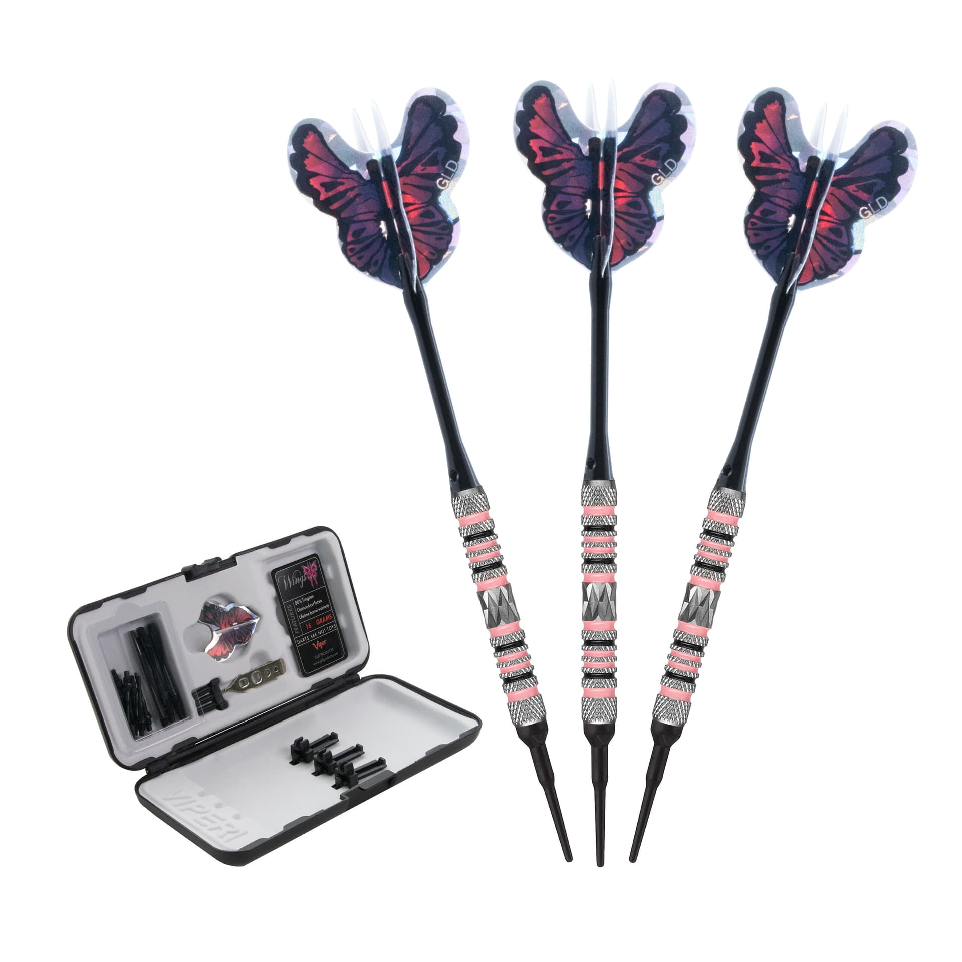 Viper Wings Tungsten Soft Tip Darts 16 Grams