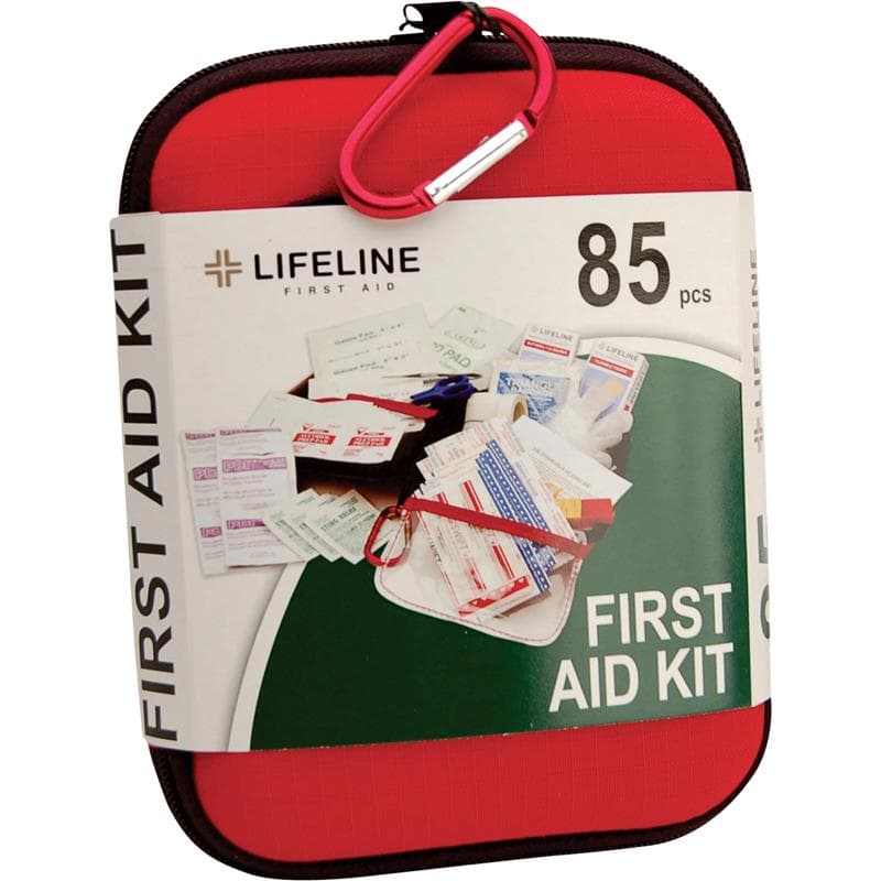 Large Hard-Shell Foam First Aid Kit - 85-Piece
