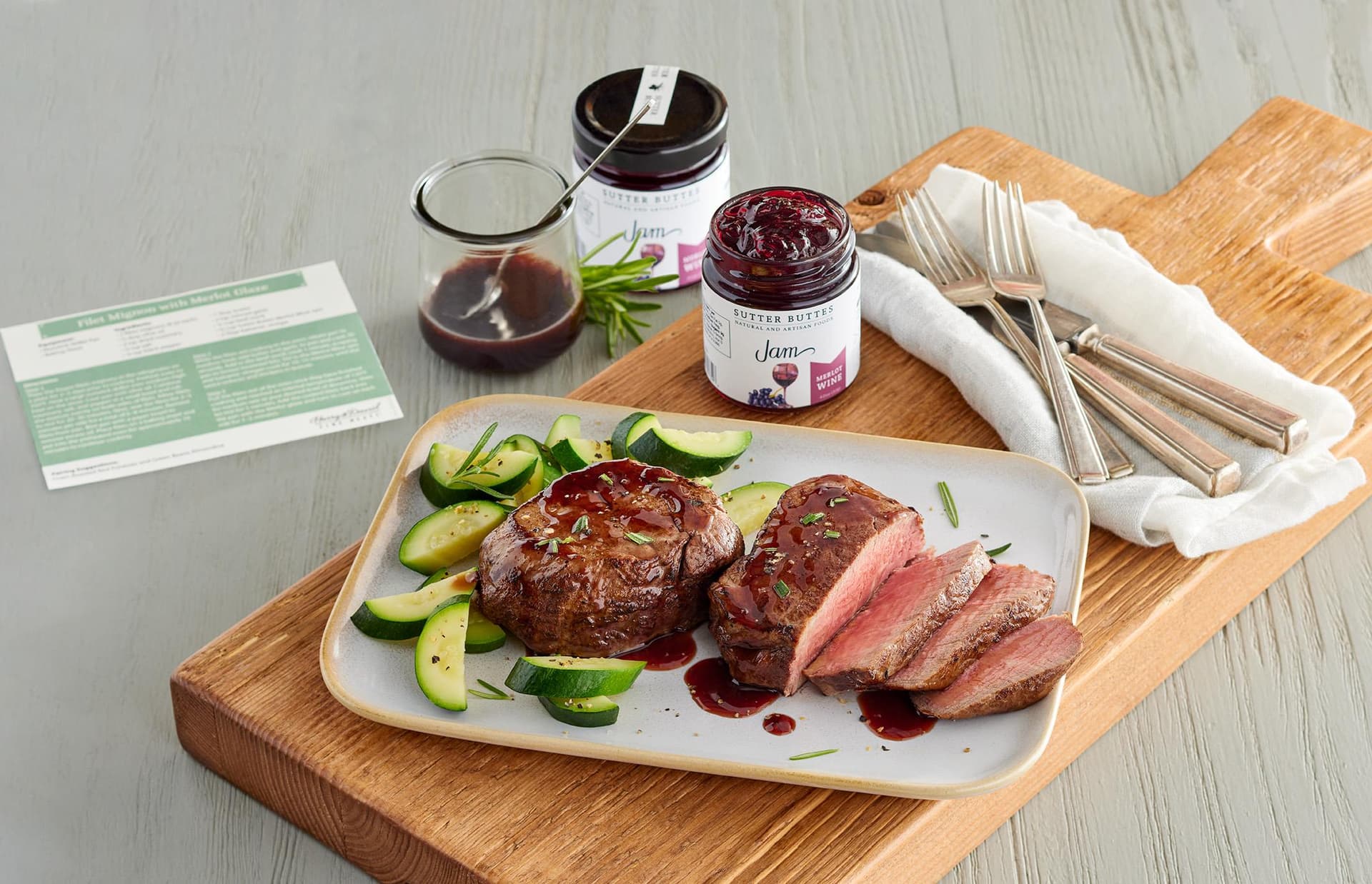 Harry & David Filet Mignon With Merlot Glaze