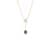 Colored Marquise X Baguette Drop Lariat