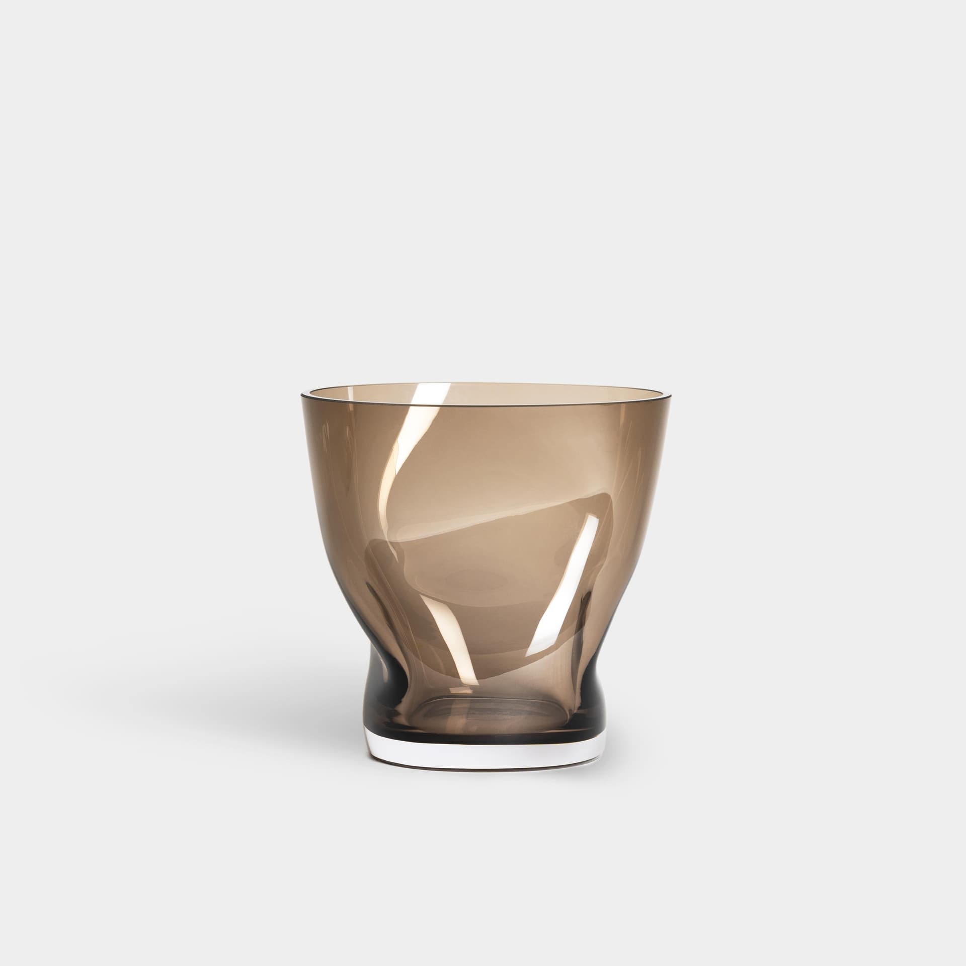 Squeeze Vase Smokey Brown Tulip