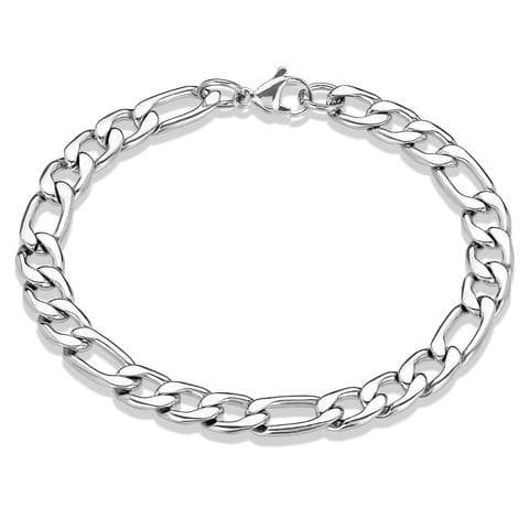 Stainless Steel Figaro Bracelet