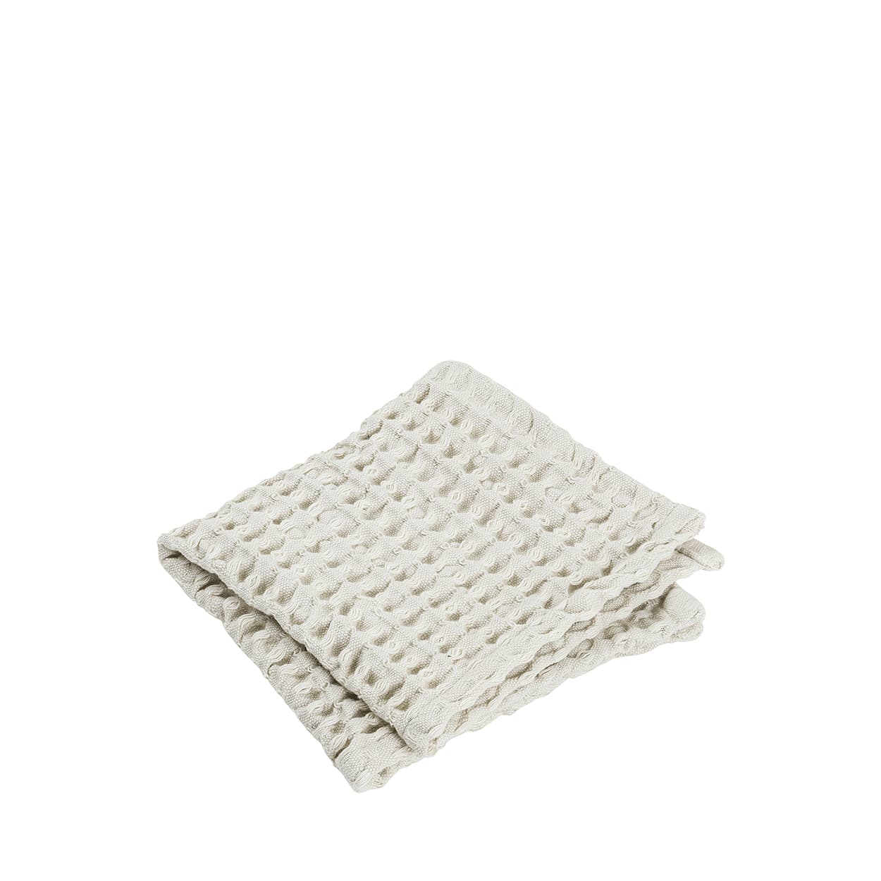 CARO - Waffle Bathroom Washcloth 12 x 12 Set of 2