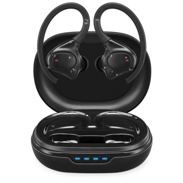 iLive Waterproof Truly Wireless Earbuds w/Charging Case