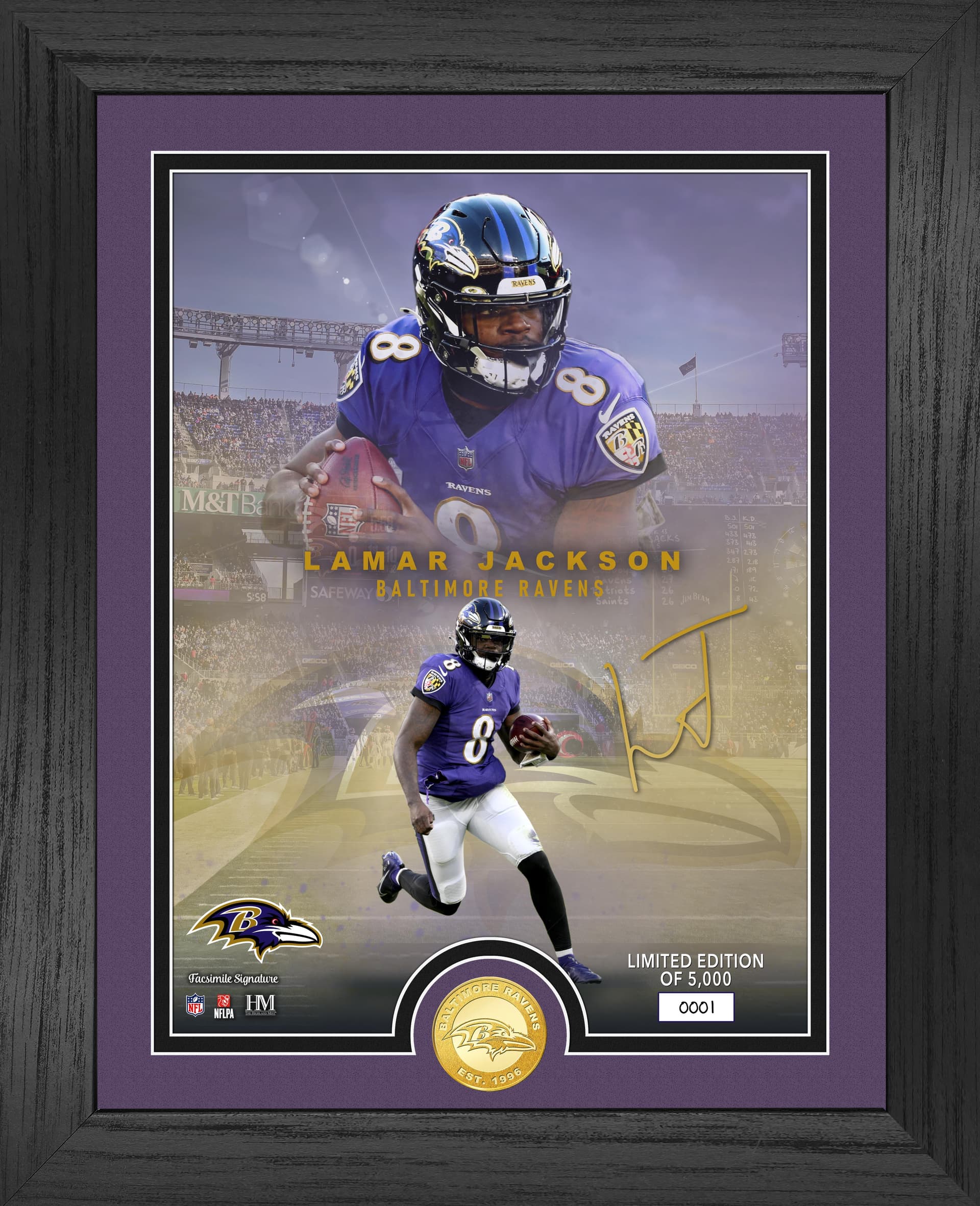 Baltimore Ravens NFL Legends Photo Mint