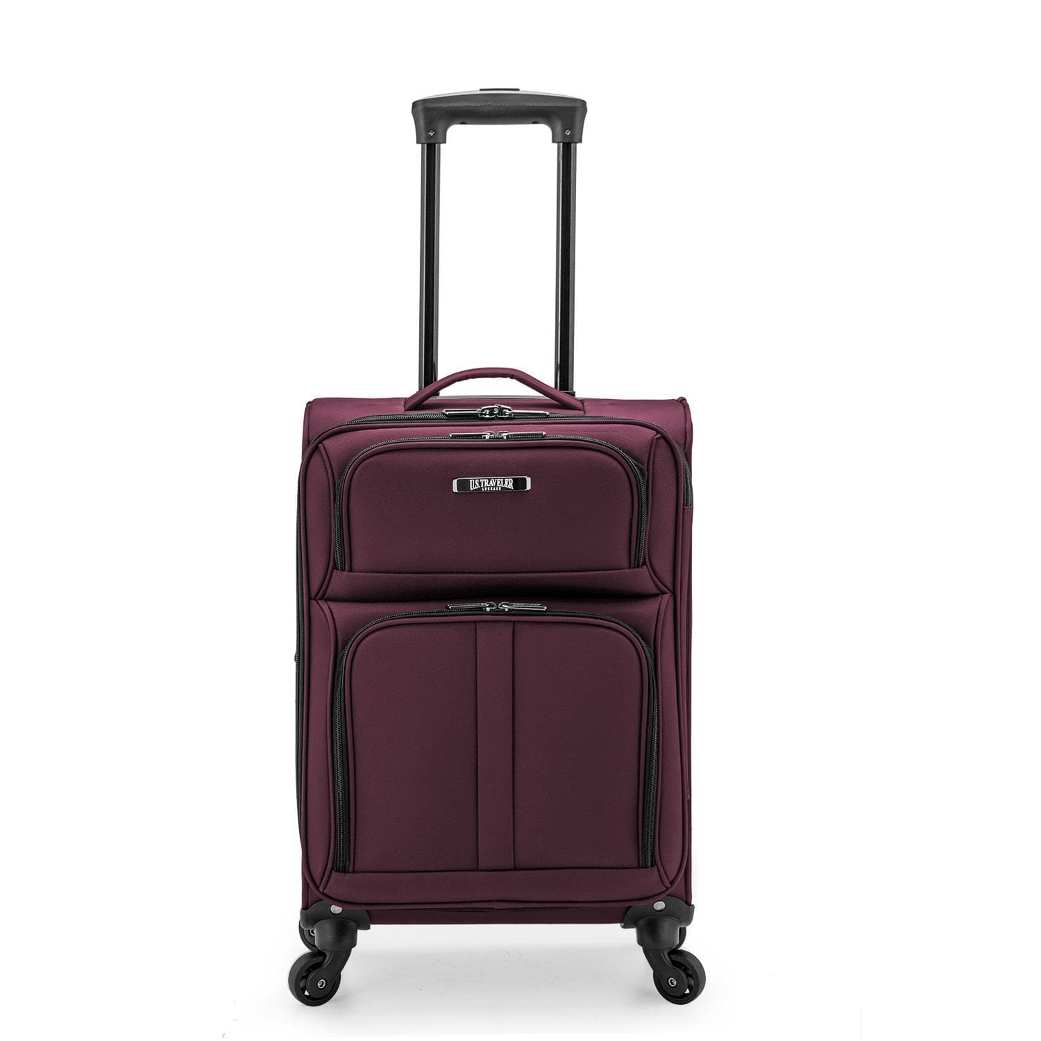 Anzio 22" Softside Expandable Spinner Luggage, Burgundy