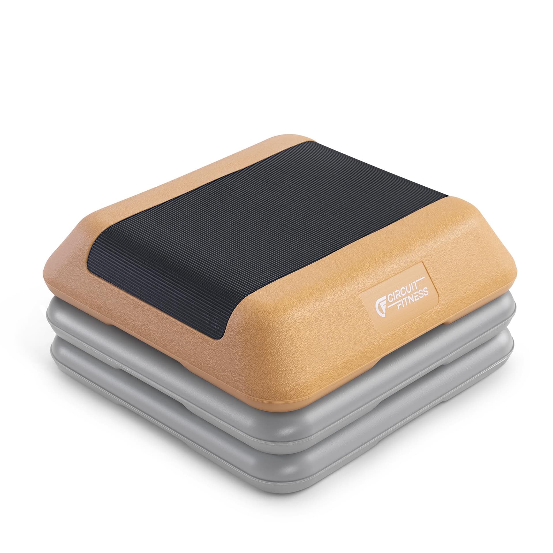 Circuit Fitness Aerobics Platform 2 Risers - Peach Fuzz