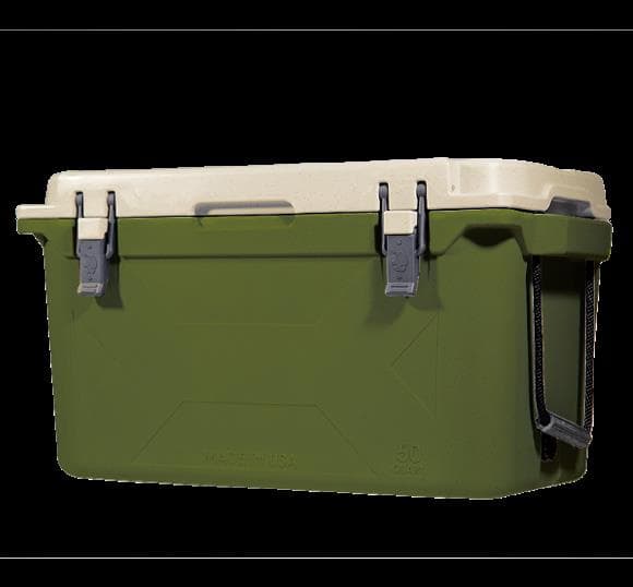 Green/Sand 50 QT Bison Cooler