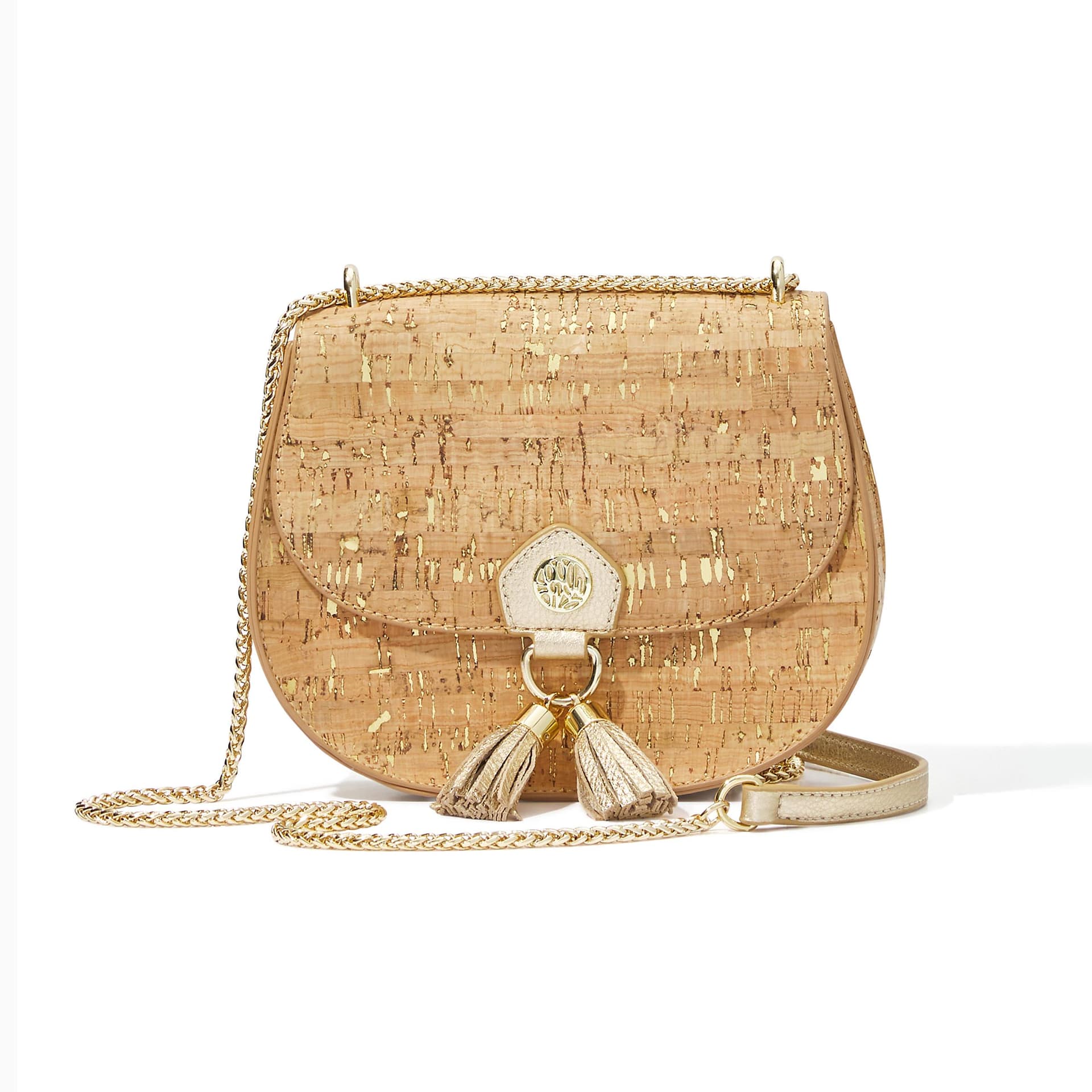 Sirena Cork Crossbody - Natural