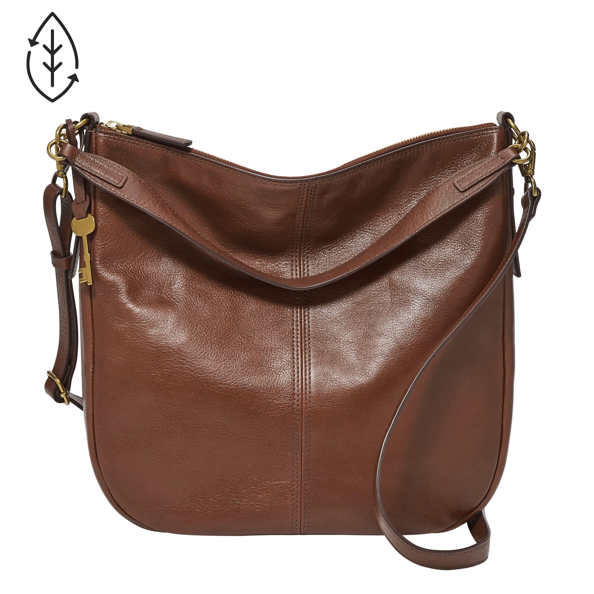 Jolie Hobo Handbag Brown